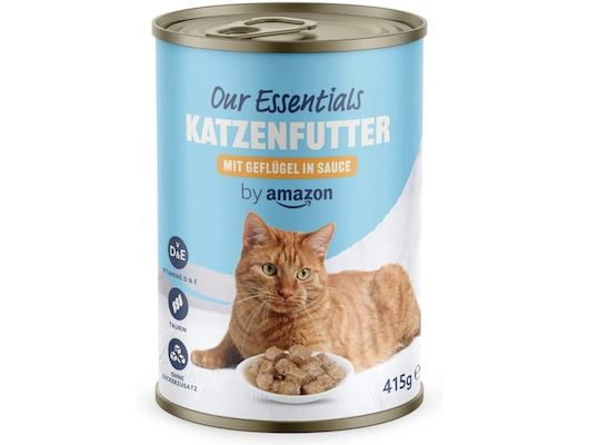 415g by Amazon Katzen Nassfutter Geflügel in Sauce für 0,60€