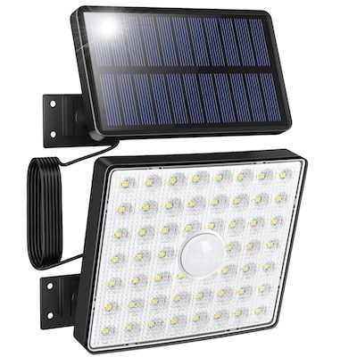 Tailcas Solarlampen mit Bewegungsmelder für 10,49€ (statt 21€)