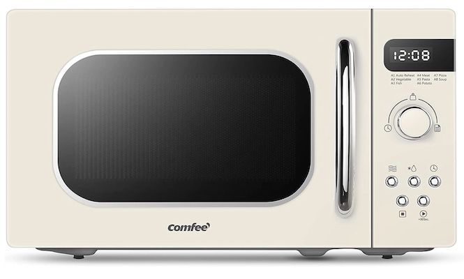Comfee CMSRO 20 di cr Mikrowelle im Retro Stil für 69,99€ (statt 99€)