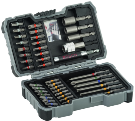 Bosch Pro 43tlg. Bit und Steckschlüssel-Set extra Hart für 14,98€ (statt 19€)