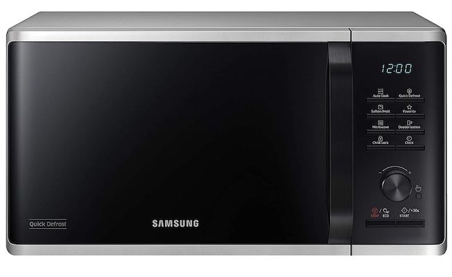 Samsung MS2AK3515AS/EG Mikrowelle mit 23L für 104,99€ (statt 122€)