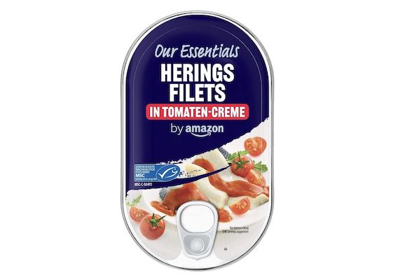 200g by Amazon MSC Heringsfilets in Tomatensauce für 1,19€