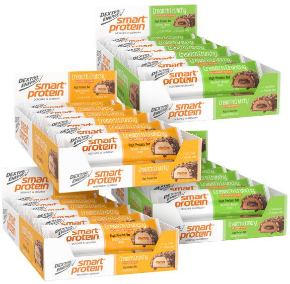 48x Dextro Energy Creamn Crunchy Proteinriegel für 34,99€ (statt 96€)