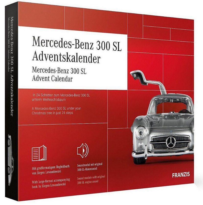 Franzis Mercedes Benz 300 SL Adventskalender für 19€ (statt 39€)