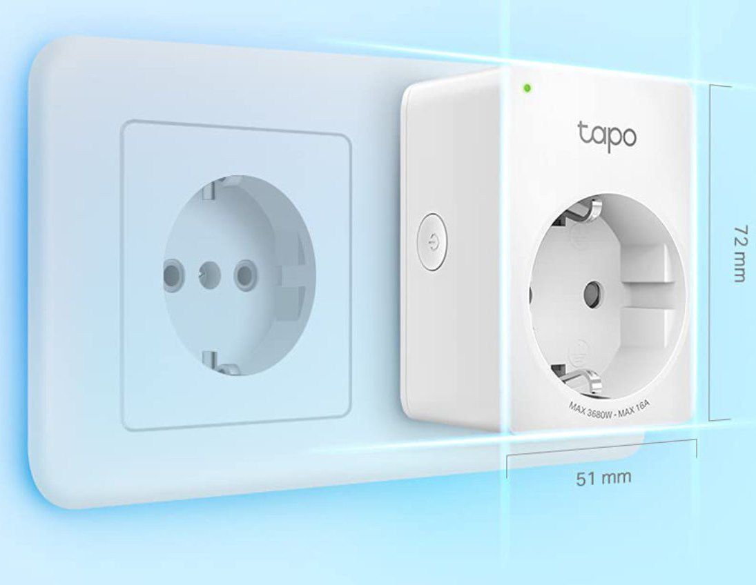 TP Link tapo P110 smarte WLAN Steckdose für 10,90€ (statt 15€)