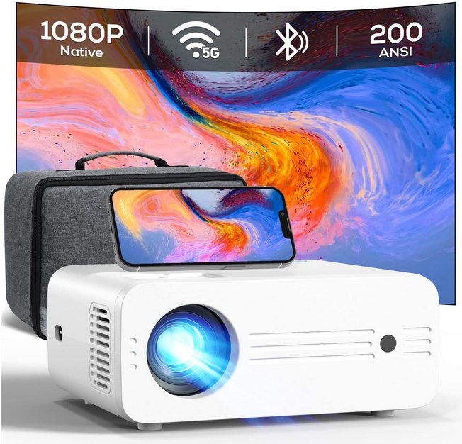 iZEEKER IPL310 1080p LED Beamer mit Tasche für 59,99€ (statt 100€)