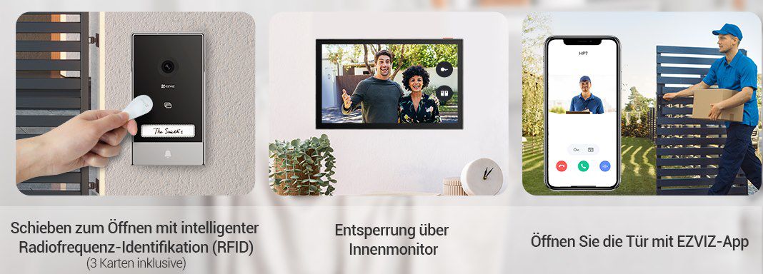 EZVIZ HP7 2K Video Türklingel mit Kamera & 7 Zoll Display für 251,99€ (statt 280€)