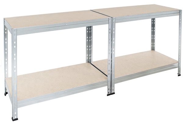 Ar Shelving Rivet Schwerlast Steckregal (180 x 120 x 45 cm) ab 39,99€ (statt 60€)