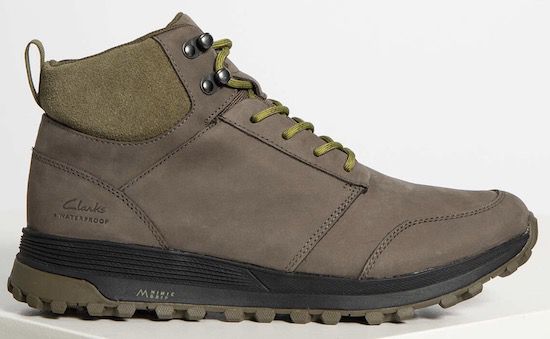 Clarks Leder Trekkingboots ATL Trek Up WP für 67,96€ (statt 113€)