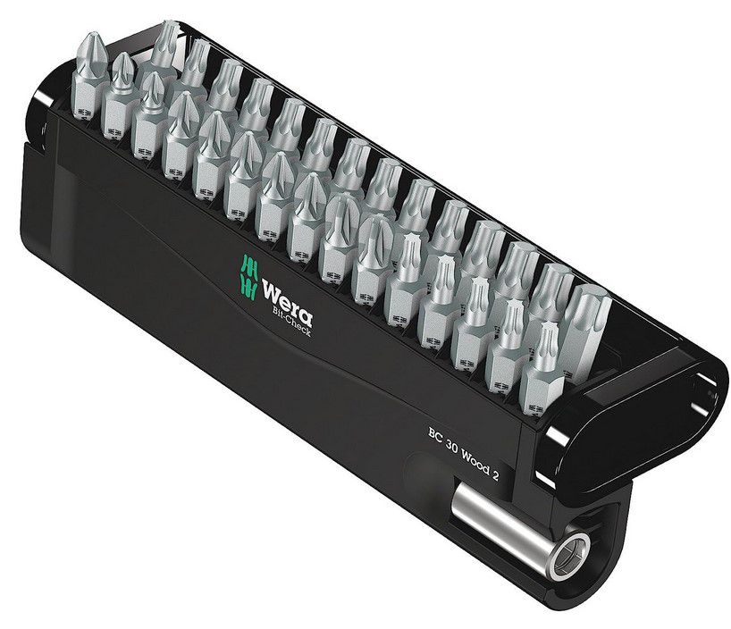 Wera Bit Check 30 Wood 2 Bitbox 30 teilig für 12,24€ (statt 17€)