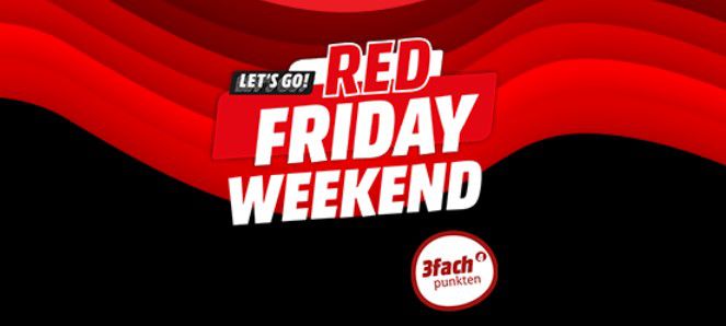 MediaMarkt Red Friday! z.B. DELONGHI Magnifica S Kaffeevollautomat für 266€ (statt 349€)