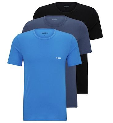 3er Pack BOSS R Neck T Shirts für 29€ (statt 38€)   nur M + L