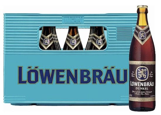 20er Kiste Löwenbräu Dunkel Flaschenbier für 13,47€ + nur 1,58€ Pfand