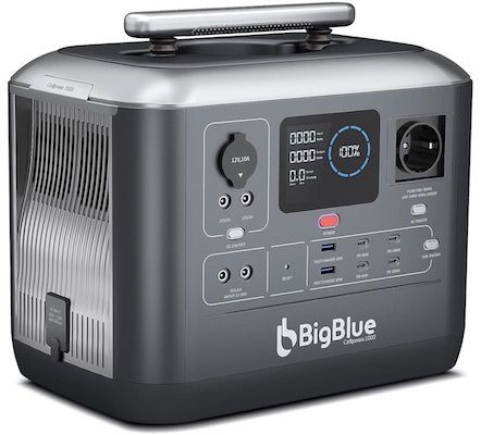 BigBlue LiFePO4 Powerstation mit 1.075 Wh für 696,99€ (statt 899€)