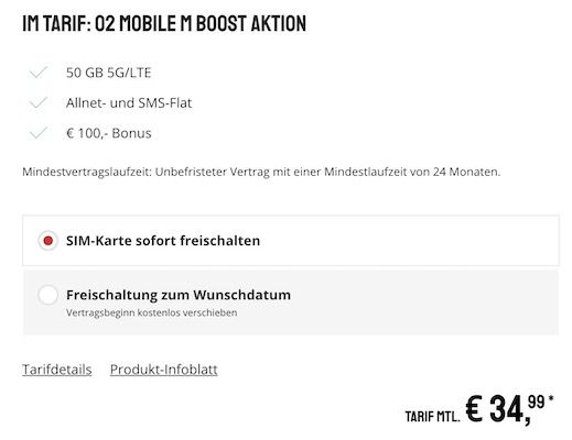 Samsung Galaxy Tab S9 für 99,95€ + o2 Allnet 50GB LTE/5G für 34,99€ mtl.