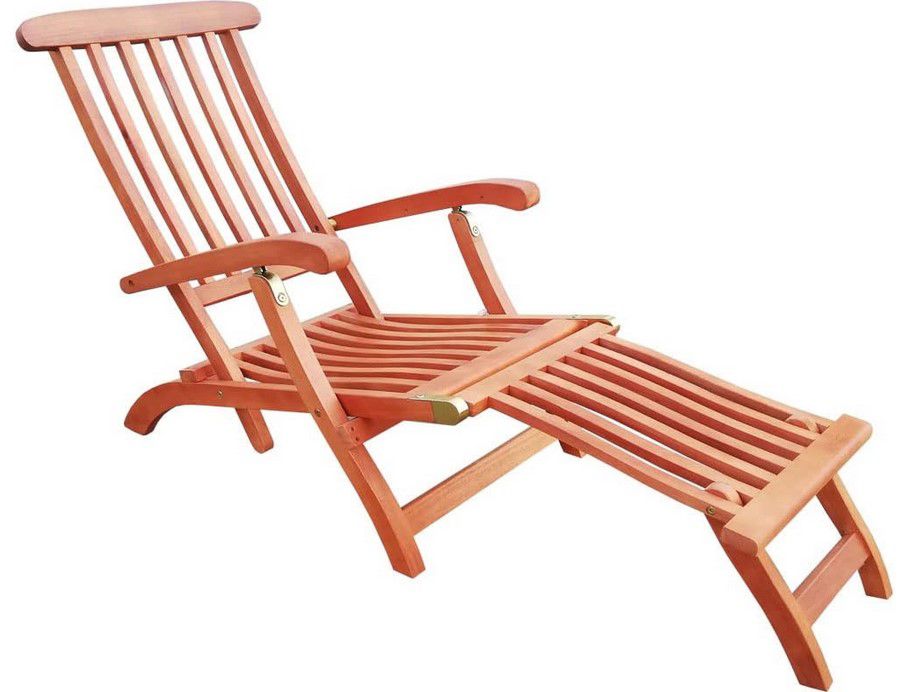 KMH Deckchair aus massivem Eukalyptusholz für 59,95€ (statt 80€)