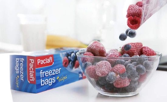 40er Pack Paclan Gefrierbeutel 1 Liter für 0,76€ (statt 1,77€)