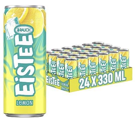 24x 330ml Rauch Eistee Lemon oder Pfirsich für je 17€ + nur 0,25€ Pfand