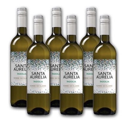 6 Flaschen Santa Aurelia Inzolia Weißwein für 29,94€ (statt 42€)