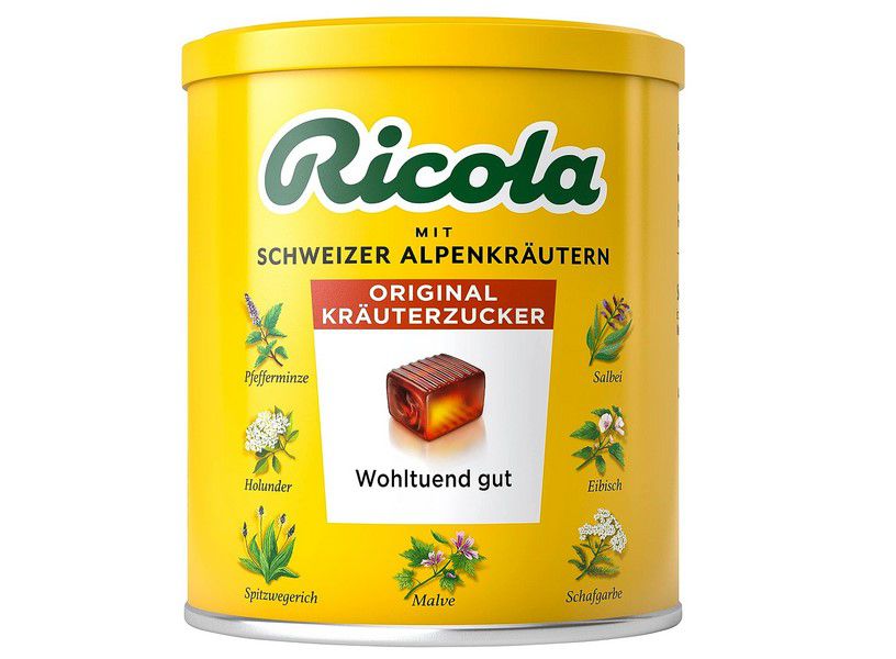 Ricola Schweizer Kräuterzucker Bonbons 250g Dose für 2,60€