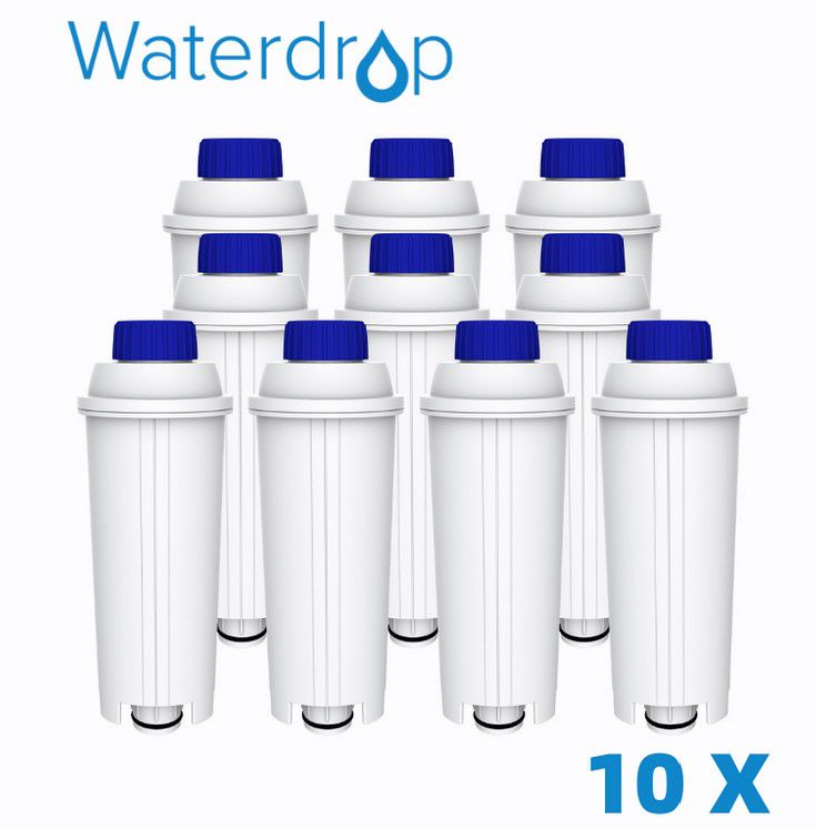 10er Waterdrop Ersatzwasserfilter DeLonghi DLS für 29,06€ (statt 38€)