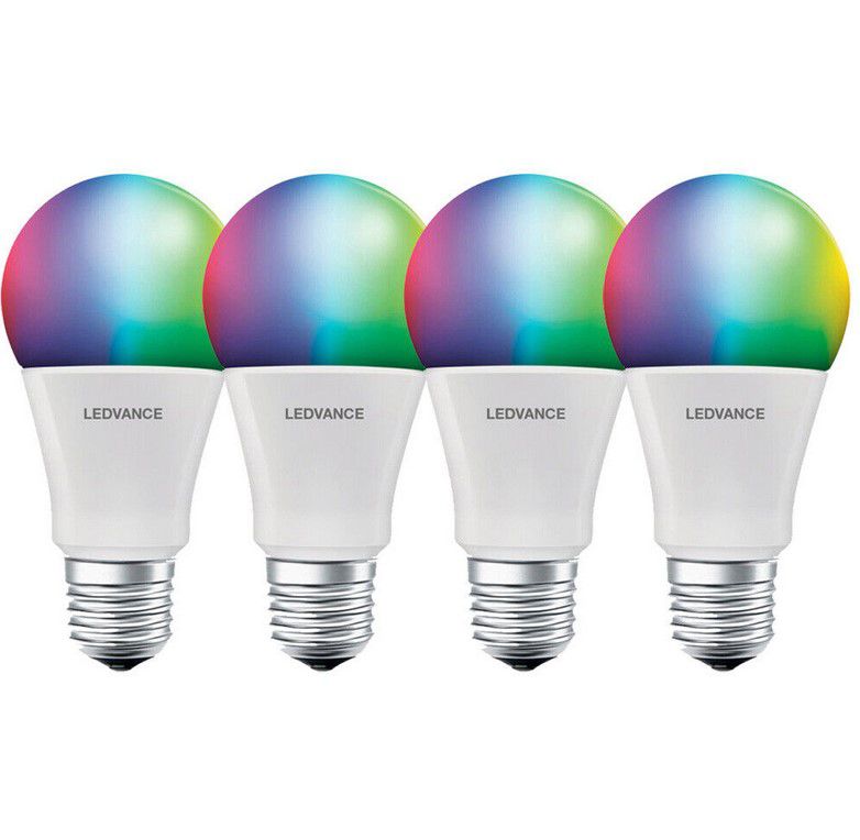 4 x LEDVANCE Smart+ E27 LED Lampen RGB für 9,99€ (statt 20€)
