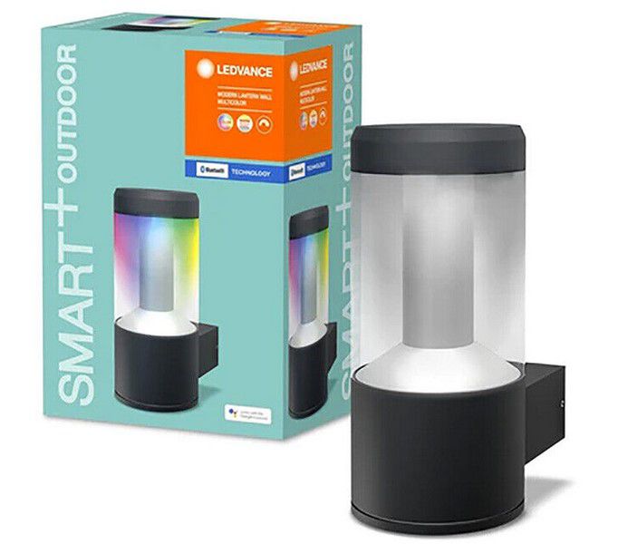 LEDVANCE Smart+ Modern Lantern Wall RGB Aussenleuchte für 11,99€ (statt 40€)