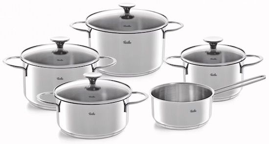 Fissler Copenhagen Topfset, 5 tlg. für 105,85€ (statt 155€)