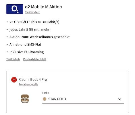 💶 mit Gewinn: Xiaomi 13 + Buds für 99,95€ + o2 Allnet 25GB für 32,99€ mtl + 200€ Bonus