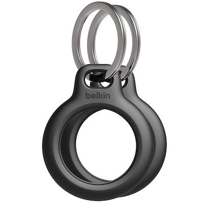 2x Belkin AirTag Hülle mit Schlüsselanhänger für 13,99€ (statt 17€)