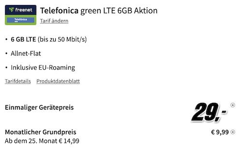 Eff. GRATIS 🔥 Samsung Galaxy A54 für 29€ + o2 Allnet 6GB für 9,99€ mtl.