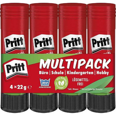 4 x 22g Pritt Klebestift Multipack für 4,82€ (statt 9€)