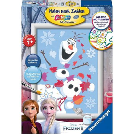 Ravensburger Malen nach Zahlen Fröhlicher Olaf für 11,99€ (statt 15€)