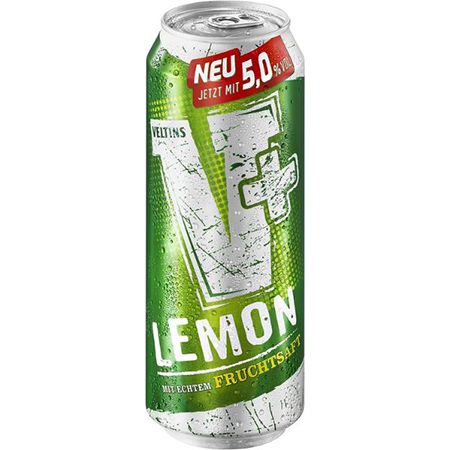 24er Pack V+ Lemon Biermischgetränk, 0.5l ab 18,71€ + Pfand (statt 24€)