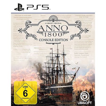 Anno 1800 Console Edition   PlayStation 5 ab 24,99€ (statt 33€)