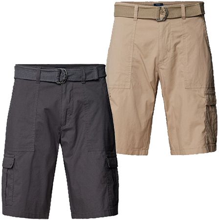 McNeal Cargoshorts inklusive Gürtel in 2 Farben für je 17,99€ (statt 25€)