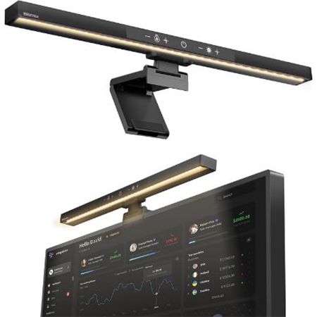 BlitzMax LED Monitor Lichtleiste mit Speicherfunktion für 19,99€ (statt 40€)