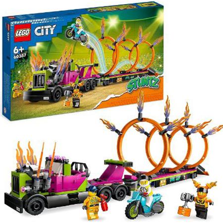 LEGO 60357 City Stuntz Stunttruck mit Feuerreifen für 29,57€ (statt 36€)