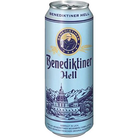 24er Pack Benediktiner Hell Dosen Bier, 0,5l ab 17,09€ + Pfand (statt 23€)