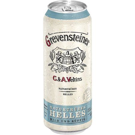 24x Grevensteiner Naturtrübes Helles, 0.5 l Dose ab 20,42€ (statt 26€)