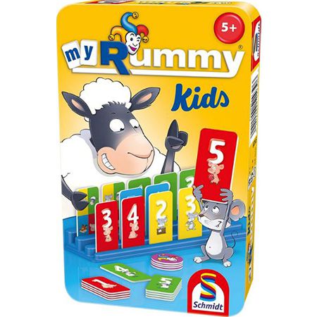 Schmidt Spiele MyRummy Kids in Metalldose für 5,99€ (statt 10€)