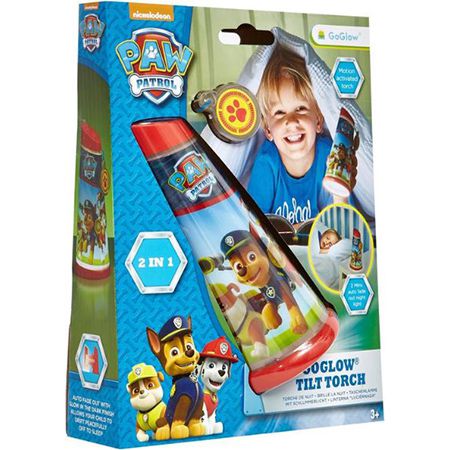 PAW Patrol GoGlow 2 in 1 Taschenlampe & Nachtlicht für 10,99€ (statt 17€)