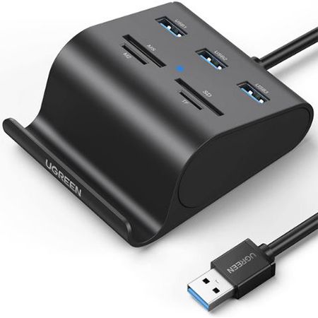 UGREEN 7 in 1 USB Hub mit Kartenleser + Handyhalter für 23,19€ (statt 29€)