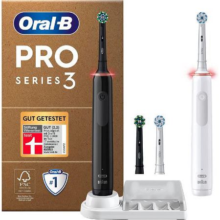 Oral B Pro Series 3 Plus Edition, Doppelpack für 70,99€ (statt 88€)