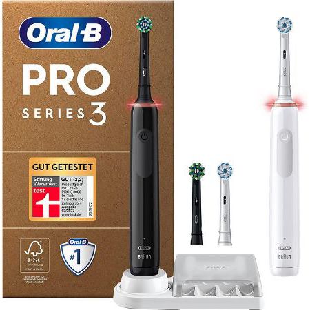 Oral B Pro Series 3 Plus Edition, Doppelpack für 69,76€ (statt 100€)