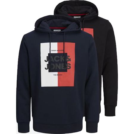 2er Pack Jack & Jones Oscar Sweatshirt in 2 Designs für je 58,41€ (statt 65€)