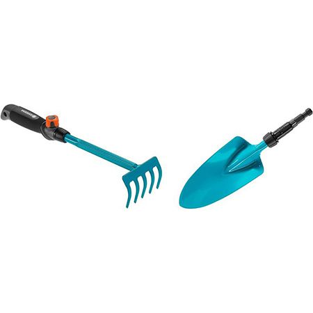 Gardena combisystem-Kleingeräte Set mit Kelle und Rechen für 15,99€ (statt 23€)