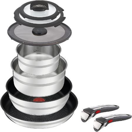 Tefal Jamie Oliver Ingenio G6 Pfannen & Topfset, 9 tlg. für 162,06€ (statt 216€)