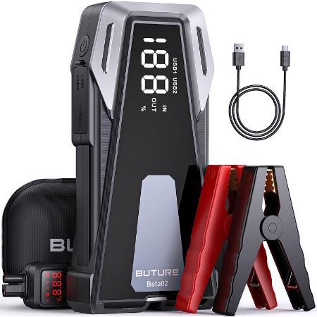 BuTure Starthilfe Powerbank, 2.500A Spitzenstrom, 21.800mAh für 39,55€ (statt 86€)