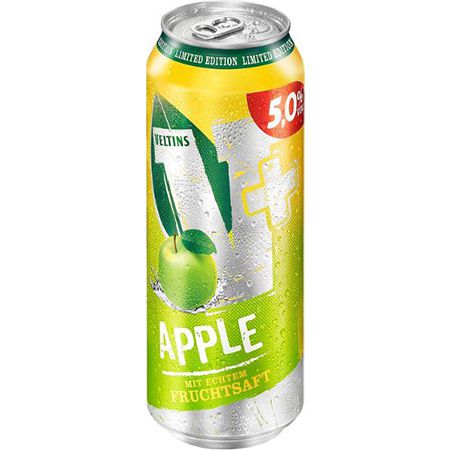 24er Pack V+ Apple Biermischgetränk, 0.5l Dose für 16,90€ (statt 36€)